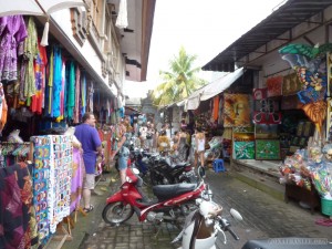 Ubud - market view