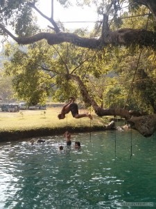 Vang Vieng - Blue Lagoon swing