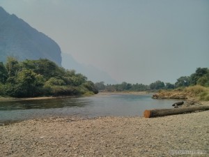 Vang Vieng - tubing entry 1