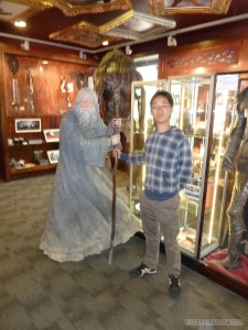 WETA Cave - portrait with wizard