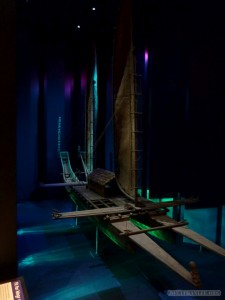 Wellington - Te Papa Museum Mauri boat 1