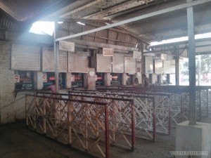 Yangon - central railway inside