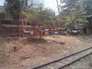 Yangon - circular train view 12