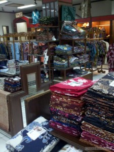 Yogyakarta arts culture - Batik store