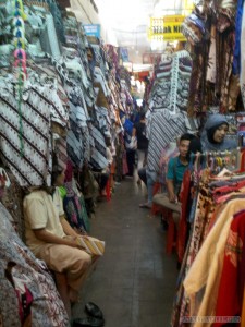 Yogyakarta - traditional clothing market